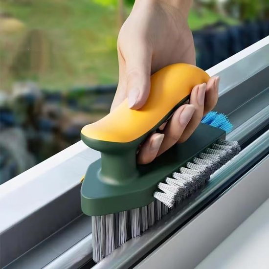 Wendbare 2-in-1-bürste Aus Robustem Kunststoff Mit Griff Zur Reinigung Von Schlössern Und Böden – Tragbare Handbürste Für Bad, Küche Und Wohnzimmer