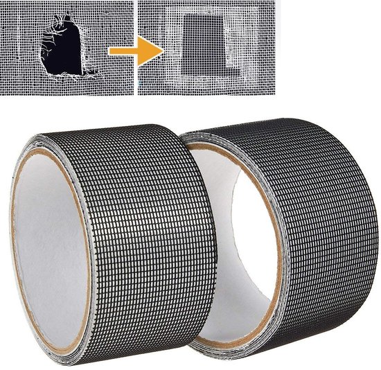 Insektenschutz-reparaturband，2 Stück 5 X 200 Cm，insektenschutz-reparatur，moskitonetz-klebeband，fenstergitter-klebeband，insektenschutz-werkzeug