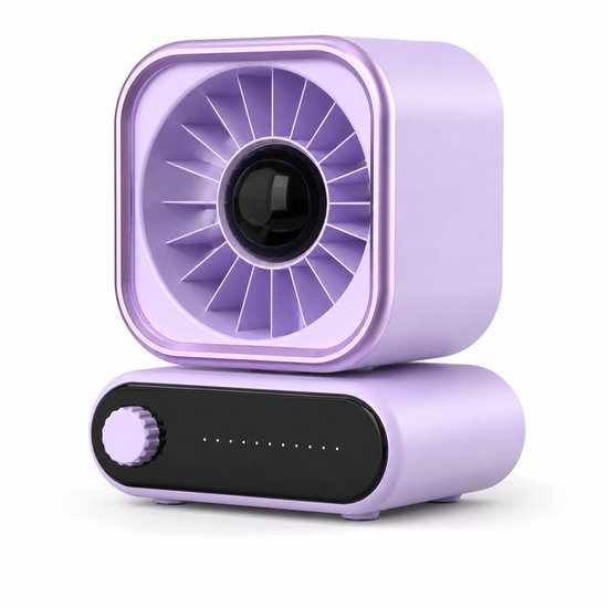 Mini-tischventilator，leiser Tischventilator Mit Automatischer Oszillation，usb-ventilator Für Büro，tragbarer Ventilator