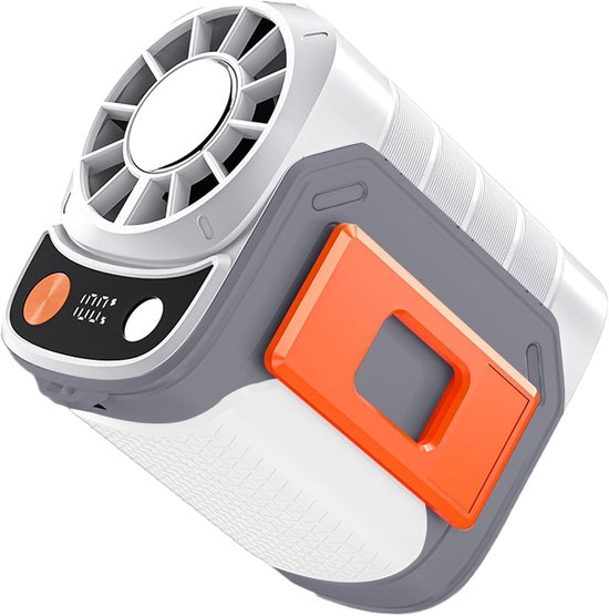 Tragbarer Hüftventilator，8,5 X 6,9 X 9,2 Cm，persönlicher Ventilator，wiederaufladbarer Akku，einstellbare Geschwindigkeitsstufen