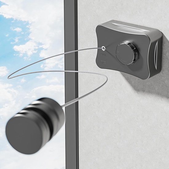 Ausziehbare Wäscheleine – 5,1 M Für Balkon Und Badezimmer – Robust Und Praktisch