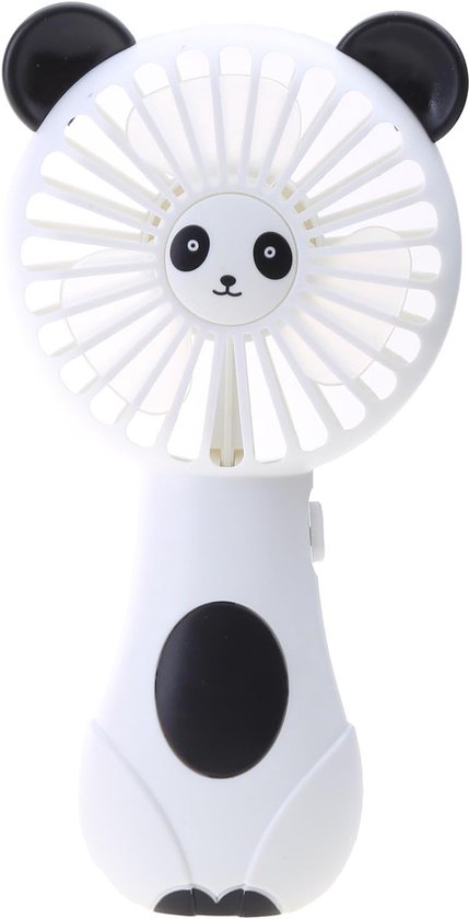 Weicher Schaumstoff-sackventilator Mit Niedlichem Tiermotiv, Batteriebetrieben, Ideal Für Schüler, Panda & Katze