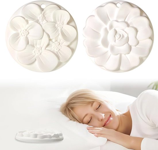 Diffusor Aus Gips Für Ätherische Öle, 2-teilig Mit Diffusionsstein, Duftspender Für Wohnzimmer, Badezimmer, Auto, Büro, Schuhschrank