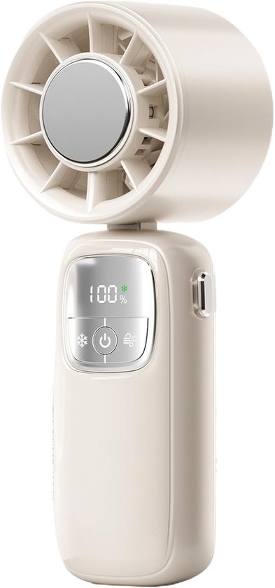 Tragbarer, Wiederaufladbarer Ventilator Leiser, Faltbarer Kühler Usb-aufladbarer Handventilator Für Camping, Wandern, Angeln Und Strand
