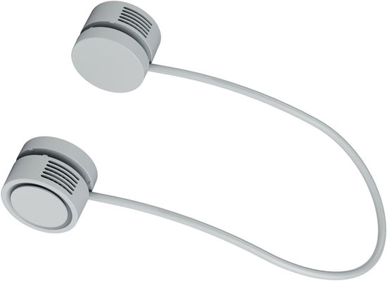 Freihändiger Nackenventilator, Tragbarer Abs-nackenventilator Fürs Büro (hellgrün)