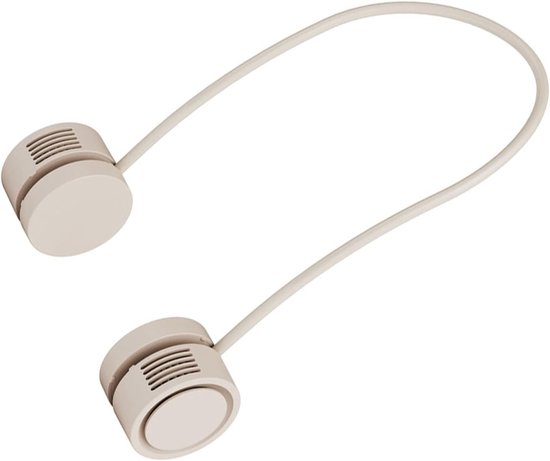 Freihändiger Nackenventilator, Tragbarer Abs-nackenventilator Fürs Büro (aprikose)