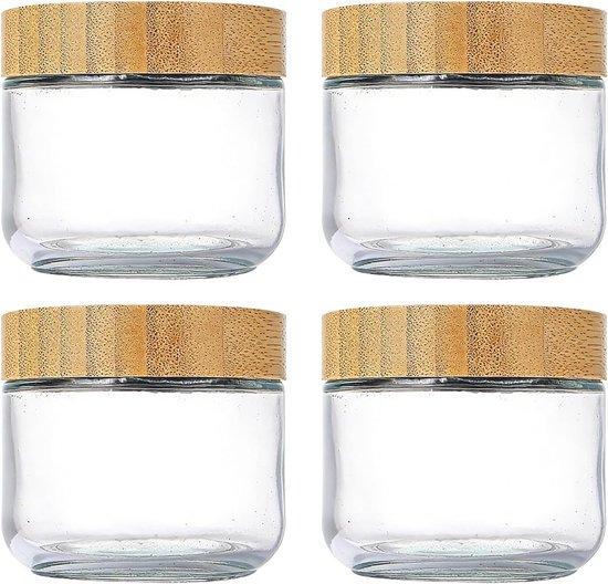 Luftdichte Behälter Für Overnight Oats，280-ml-dosen Für Die Zubereitung Von Mahlzeiten Mit Sicherem Deckelverschluss