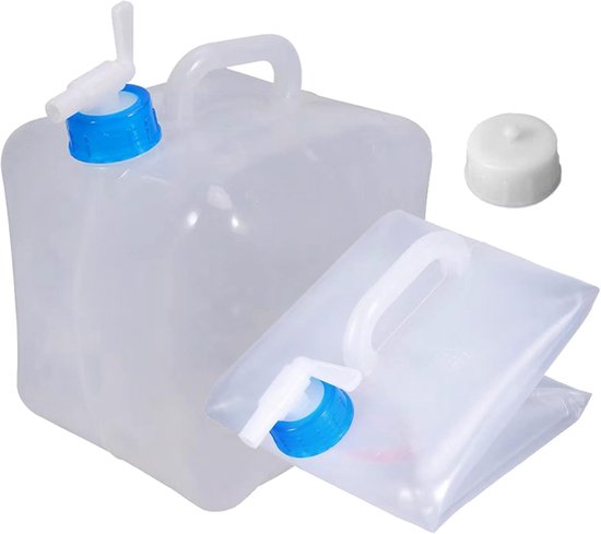 Faltbarer 10-liter-wasserbehälter Mit Ausgießer Und Großem Fassungsvermögen，faltbare Feldflasche