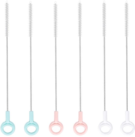 Set Mit 6 Extra Langen Strohbürsten – Vielseitig Und Effektiv