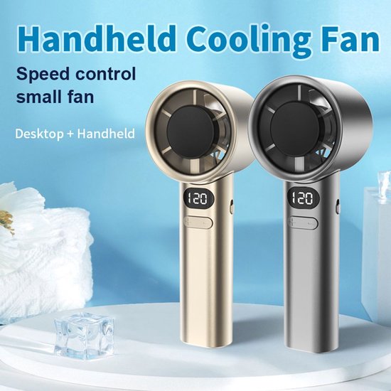 Handventilator，usb-turbinenventilator，hochgeschwindigkeitsventilator，120 Windgeschwindigkeiten，stufenlose Geschwindigkeitsregelung