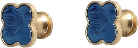 Kleiderschrankgriff，2er-pack，goldfarbene Perlmutt-muschel，türknauf Für Kleiderschrank Und Schublade，33 Mm
