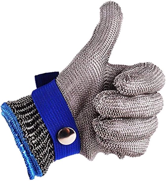 Schnittfeste Handschuhe Aus Edelstahl 316l, Sicherheitsarbeitshandschuhe, Schutzstufe 5 (xl)
