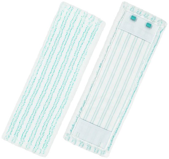 Set Mit 4 Ersatz-wischmoppbezügen. Passend Für Den Leifheit Profi Xl Micro Duo, Rückenschonende Wischmoppbezüge Aus Mikrofaser.