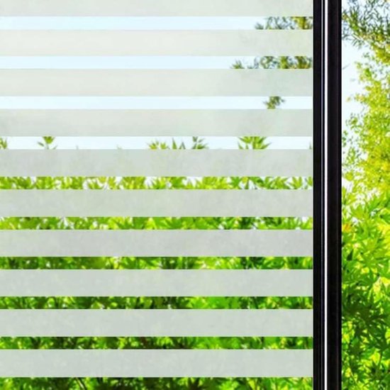 Sichtschutzfolie – Fensterfolie, Selbstklebend, Blickdicht, Regenbogenfarben, Dekorfolie, 44,3 X 200 Cm