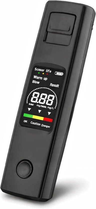 Tragbarer Alkoholtest Mit Digitaler Lcd-anzeige，ideal Für Zu Hause