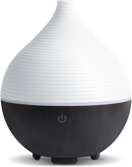 Ätherisches Öl-diffusor, 160 Ml, Aromadiffusor, Luftbefeuchter Mit 7 Farben, Led, Ultraschall, Aromatherapie, Automatische Abschaltung, Bpa-frei