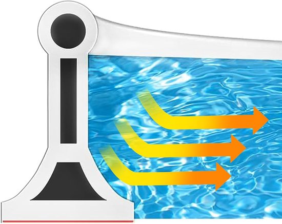 2 M Silikon-duschschwelle – Selbstklebend, Wasserdicht, Wassersperre