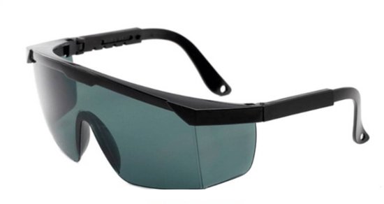 Lichtschutzbrille Für Die Hpl/ipl-haarentfernung，auch Zum Schutz Vor Rotem Licht，arbeitsbrille Mit Seitenschutz