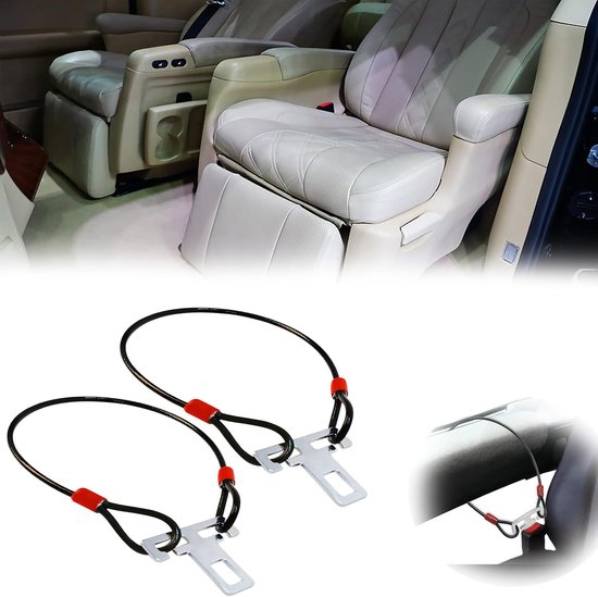 Autodiebstahlschutz, 2-teiliger Wohnmobildiebstahlschutz, Tür- Und Sitzsicherung Für Wohnmobile, Wohnwagenzubehör (60 Cm)