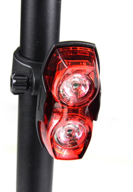Wasserdichtes，superhelles Led-rücklicht. Geeignet Für Fahrräder，externes Warnlicht Mit Rotem Licht，betrieb Mit 2 Aaa-batterien Und 3 Leuchtmodi