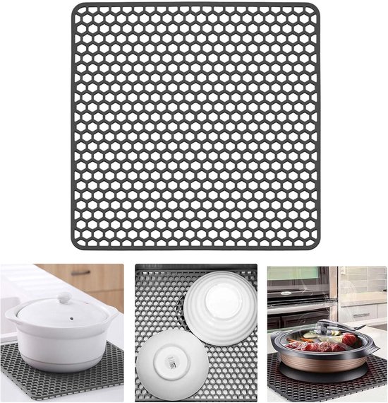 Silikon-tapis Evier Cuisine，30,5 30,5 Cm，silikon