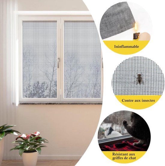 Stück，fenstergitter 120 X 250 Cm，universelles Fenstergitter，maßgefertigtes Gittergewebe，selbstgemachtes Gitter，insektenschutzgitter