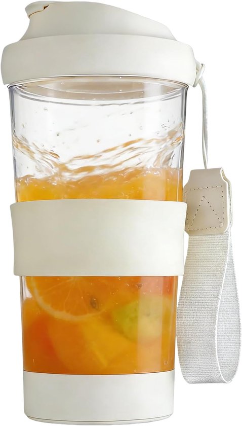 Elektrischer Shaker (450 Ml)，abmessungen 9 × 9,5 × 18,6 Cm，elektrische Shakerflasche Aus Tritan，usb-c-aufladbar Für Proteinshakes Und Milchshakes