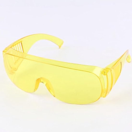 Schutzbrille, Uv-beständige Schutzbrille Für Labor, Werkstatt Und Baustelle