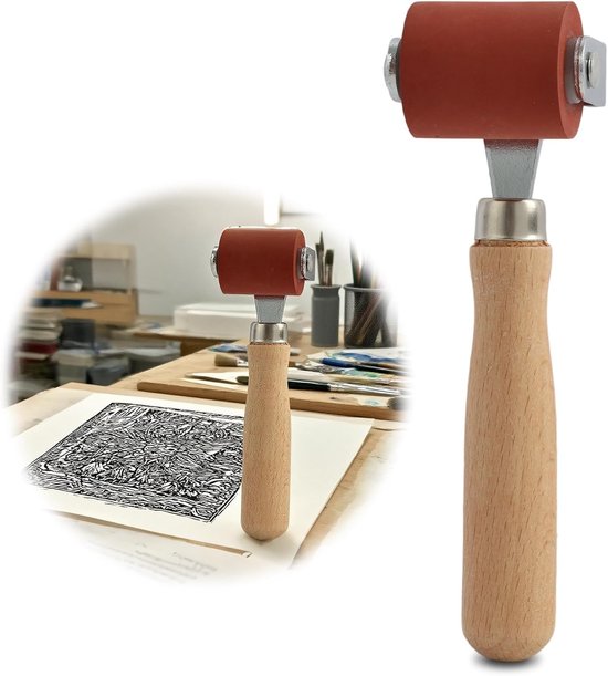 1 Silikon-handdruckwalze, Nahtwalze Und Pvc-planenwalze, Hartgummi-nahtwalze Für Pvc-planen, Tpo, Epdm, Dachmembranen, 40 Mm