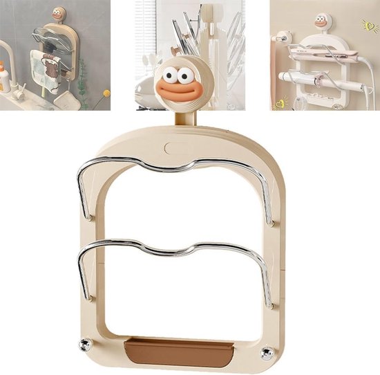 Wandmontierter Topfdeckelhalter Mit Saugnapf，hängender Topfdeckelhalter Für Schränke，topfdeckelgestell Mit Saugnapf，pfannenhalter Für Schränke