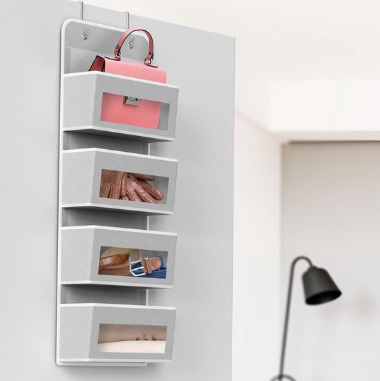 Türhängender Wandorganizer – Platzsparende Aufbewahrungstasche Mit 4 Fächern – Aufbewahrungstaschen – Hängeorganizer – Baby-organizer