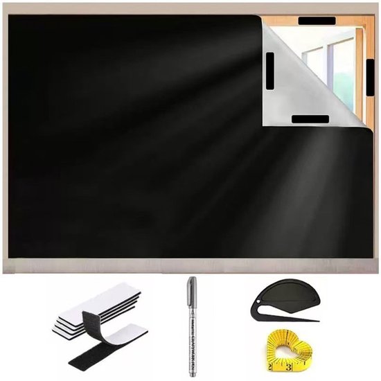 Verdunkelungsrollo – 200 X 145 Cm – Verdunkelungsstoff – Tragbar – Ausführung B