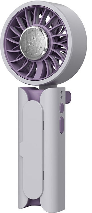 Handventilator，für Mehr Komfort Auf Reisen，3-in-1-design: Handventilator，mit Aufsteckbarem Schirm，für Reisen Und Outdoor-aktivitäten