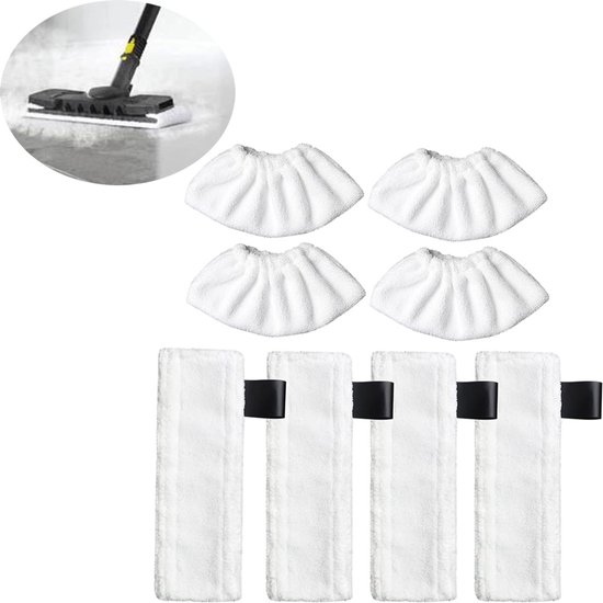 8-teilig，dampfreinigungstuch，geeignet Für Dampfreiniger，geeignet Für Mikrofasertücher，geeignet Für Kärcher Easyfix Sc1，sc2，sc3，sc4，sc5