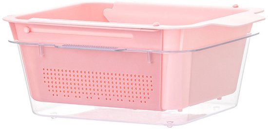 Doppellagiger Abtropfkorb，abtropfgitter Aus Drahtgeflecht，verschleißfester Abtropfkorb，rosa