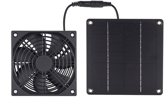 Solarbetriebener Abluftventilator – Leistungsstarker Und Wasserdichter Solarventilator – Mini-außenventilator Für Haus, Garage Oder Hühnerstall