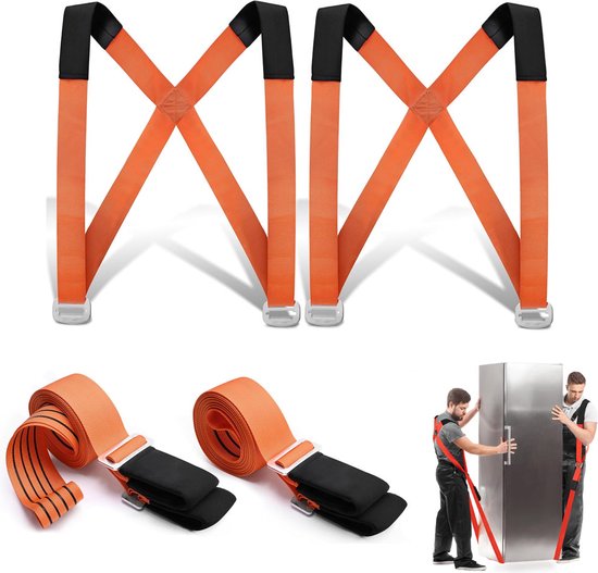 Umzugsgurt-set Mit Hebegurten，spanngurte/hebeschlingen，tragkraft: 270 Kg，set Für 2 Personen