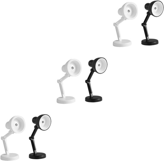 Set Mit 6 Mini-schreibtischlampen，led-leselampen，mini-arbeitslampen，dimmbaren Schreibtischlampen，led-schreibtischlampen