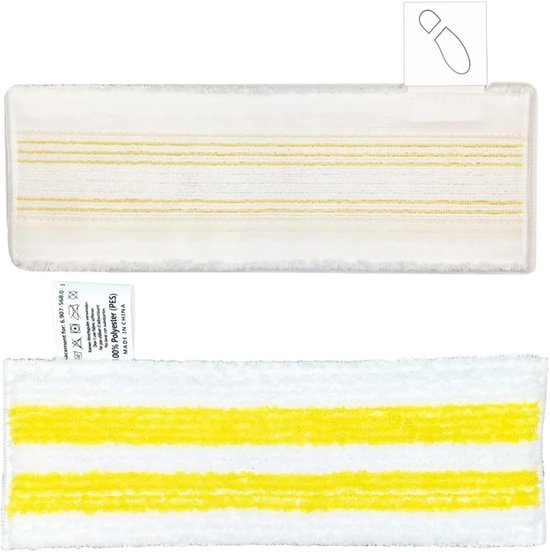 Dampfreinigungstücher，passend Für Kärcher Easyfix Sc-serie，passend Für Kärcher Dampfreiniger Sc1，sc2，sc3，sc4，sc5，4er-set，34,5 × 11,5 × 1 Cm