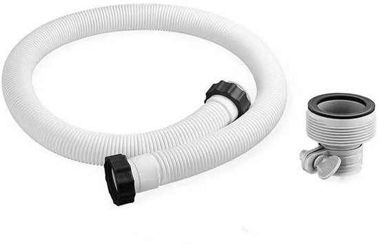 Poolschlauch 38 Mm，2er-set，gesamtlänge 150 Cm，inklusive 2 Schlauchverbinder (typ B) & Ersatzschlauch，offizielles Intex-zubehör Für Filterpumpen