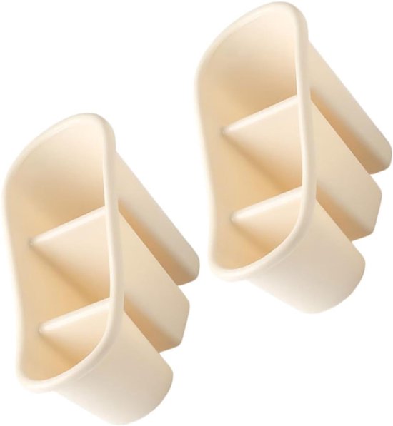 2-teiliger Essstäbchen-abtropfständer, Besteckhalter, Abtropfgestell Mit Fächern Für Löffel, Essstäbchen Und Gabeln Für Küche Und Haushalt