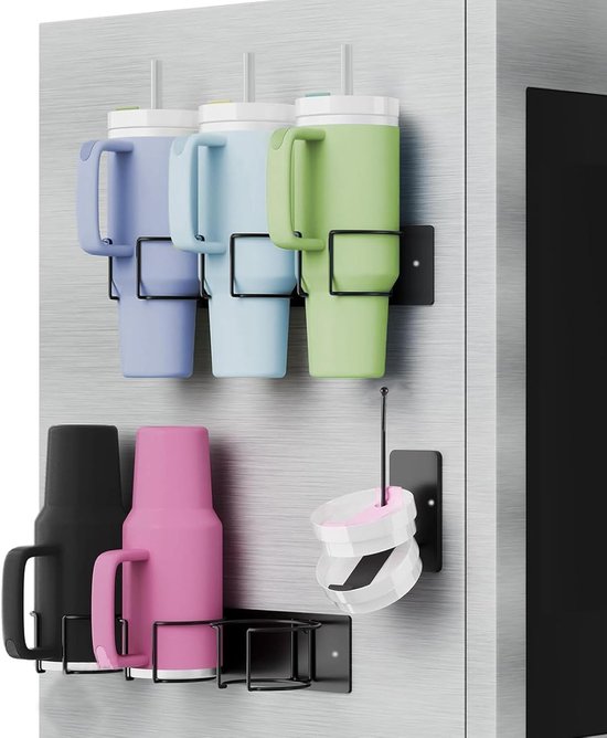 Magnetischer Flaschenhalter Für 100-ml-trinkflaschen，stabiler Organizer Mit Haken Für Trinkflaschenzubehör