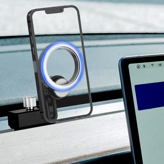 Vvgoods – Magnetische Handyhalterung Für Lüftungsschlitze Im Auto, Passend Für Tesla Model 3 & Model Y, Starker Magnet, Iphone Magsafe-kompatibel