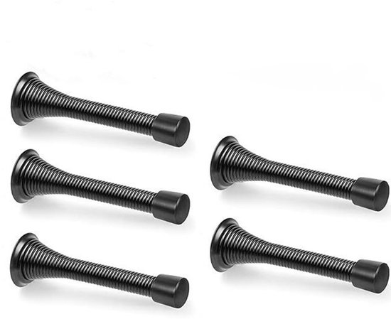 5-teiliges Set: Fußleisten，85 Mm，türstopper Mit Sockel Und Schraube Zum Schutz Von Wand Und Tür