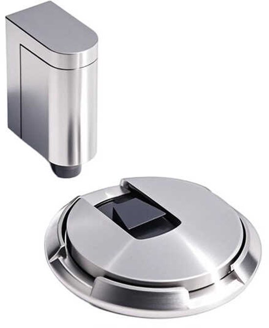 Mechanischer，bodenmontierter Türstopper，geeignet Für Türen Mit Einer Spalthöhe Von Bis Zu 1,9 Cm (3/4 Zoll)