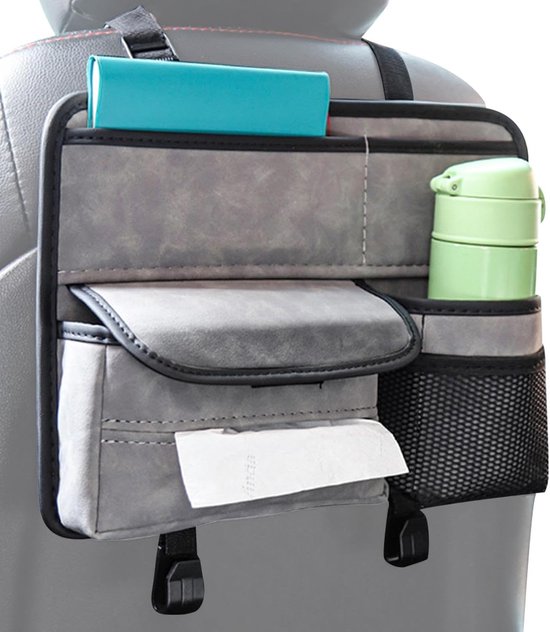 Auto-rücksitz-organizer，auto-organizer Für Die Rückbank，rücksitz-organizer，kofferraum-organizer Aus Kunstleder Für Snacks