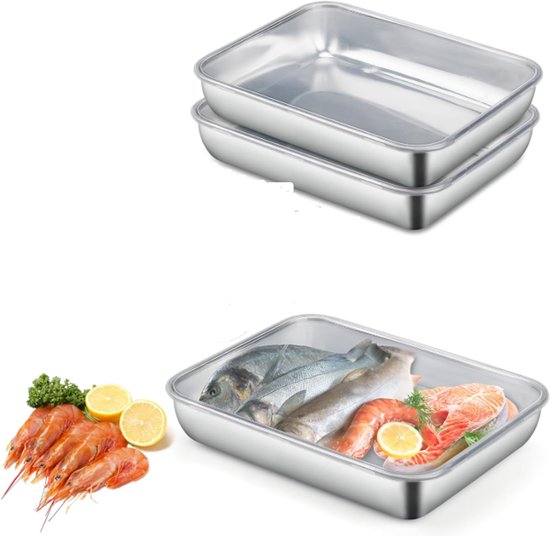 Set Mit 3 Vorratsdosen Mit Deckel, 2000 Ml, Bpa-frei, Wiederverwendbare Edelstahl-vorratsdosen Für Mahlzeiten Oder Snacks