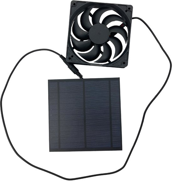 Solarpanel-ventilator, Nachhaltiger Abluftventilator, Geeignet Für Gewächshäuser