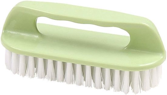 Reinigungsbürste, Handbürste – Waschbürste, Scheuerbürste – Reinigung Von Kleidung Und Schuhen – Weiche Nylonfasern – 14 X 5,5 X 6 Cm – Farbig