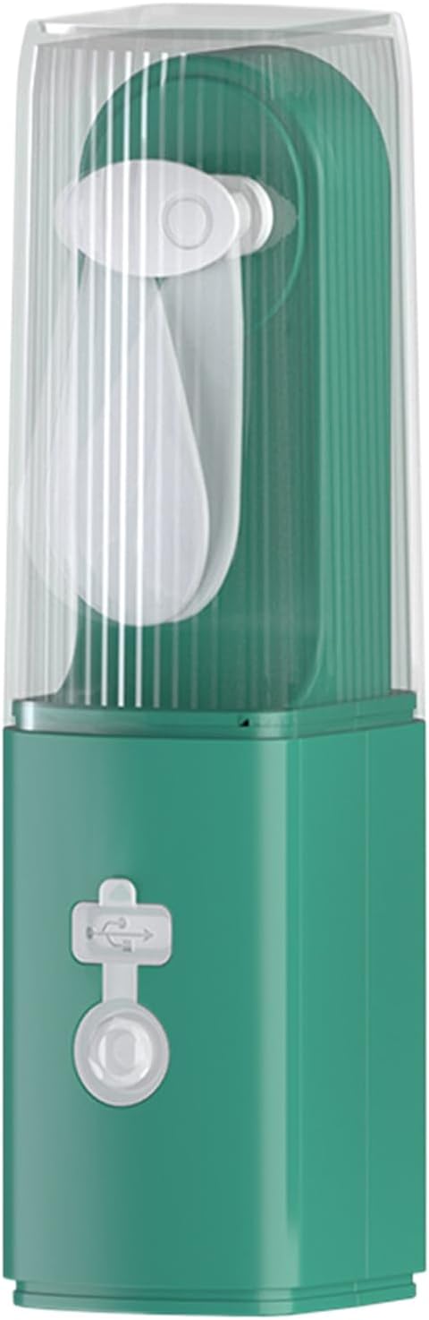 Tragbarer, Wiederaufladbarer Ventilator, Usb-handventilator Mit Taschenlampe, Multifunktionales Kühlgerät Für Den Außenbereich, Ideal Für Strandausflüge, Schule,